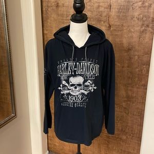 Harley Davidson T-Shirt Hoodie